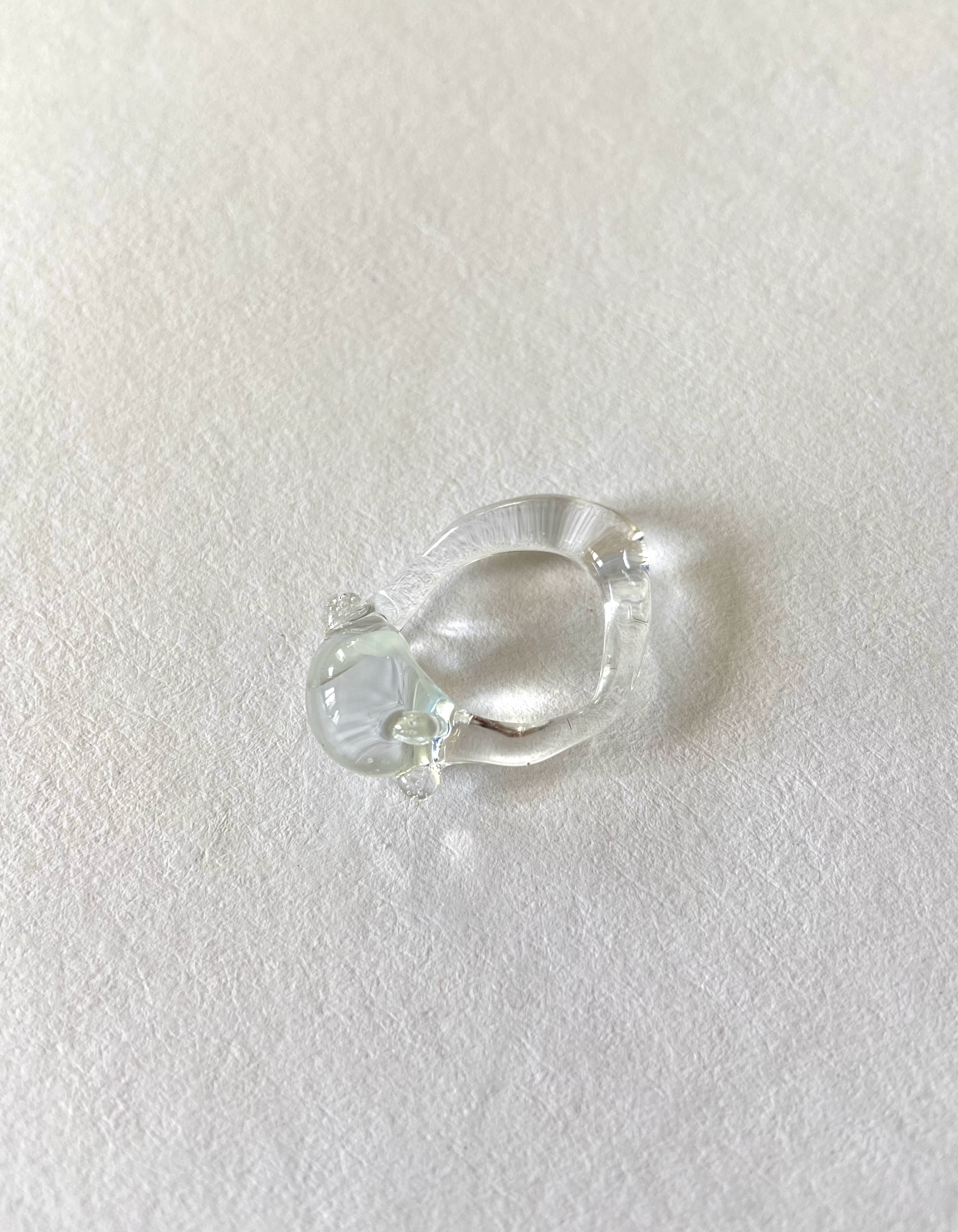 #004. Greed <3 Glass-blowing ring