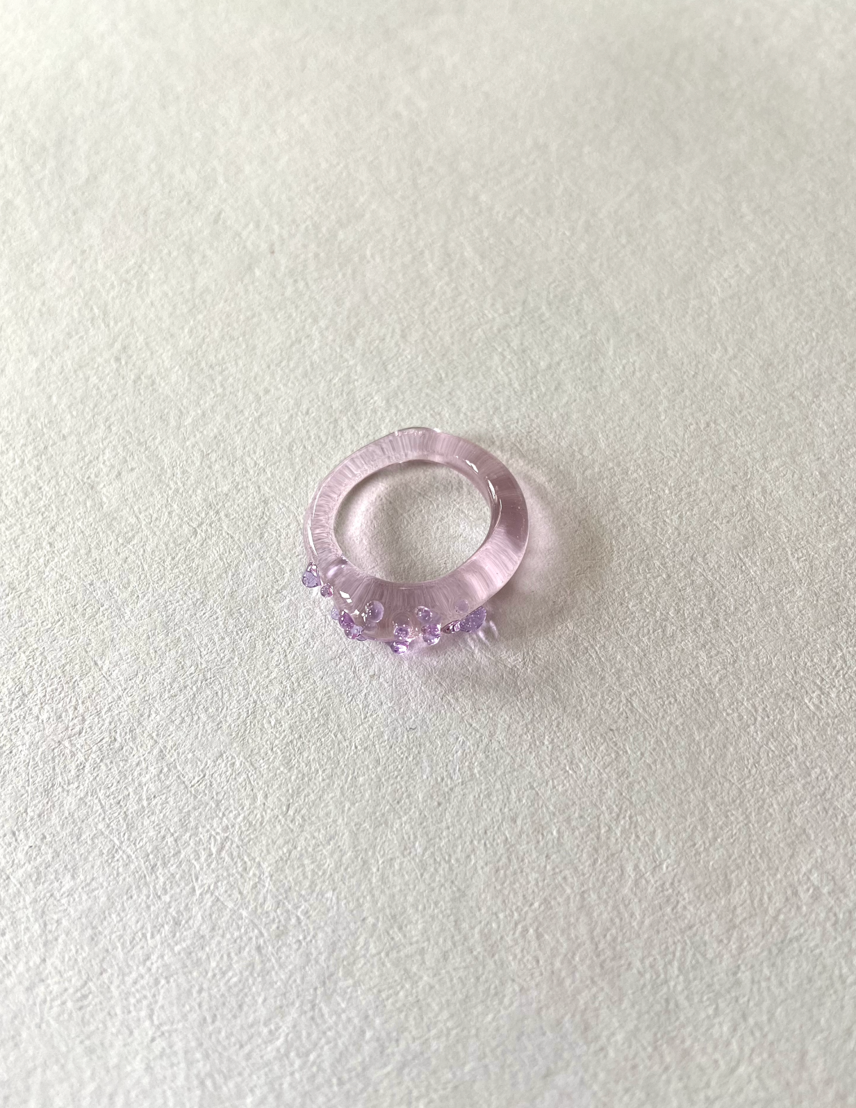 #001. Lust <3 Glass-blowing ring