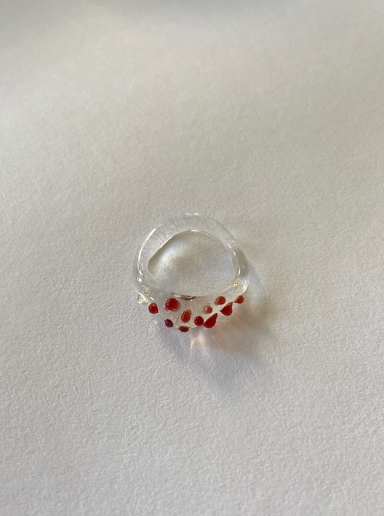 #005. Greed <3 Glass-blowing ring