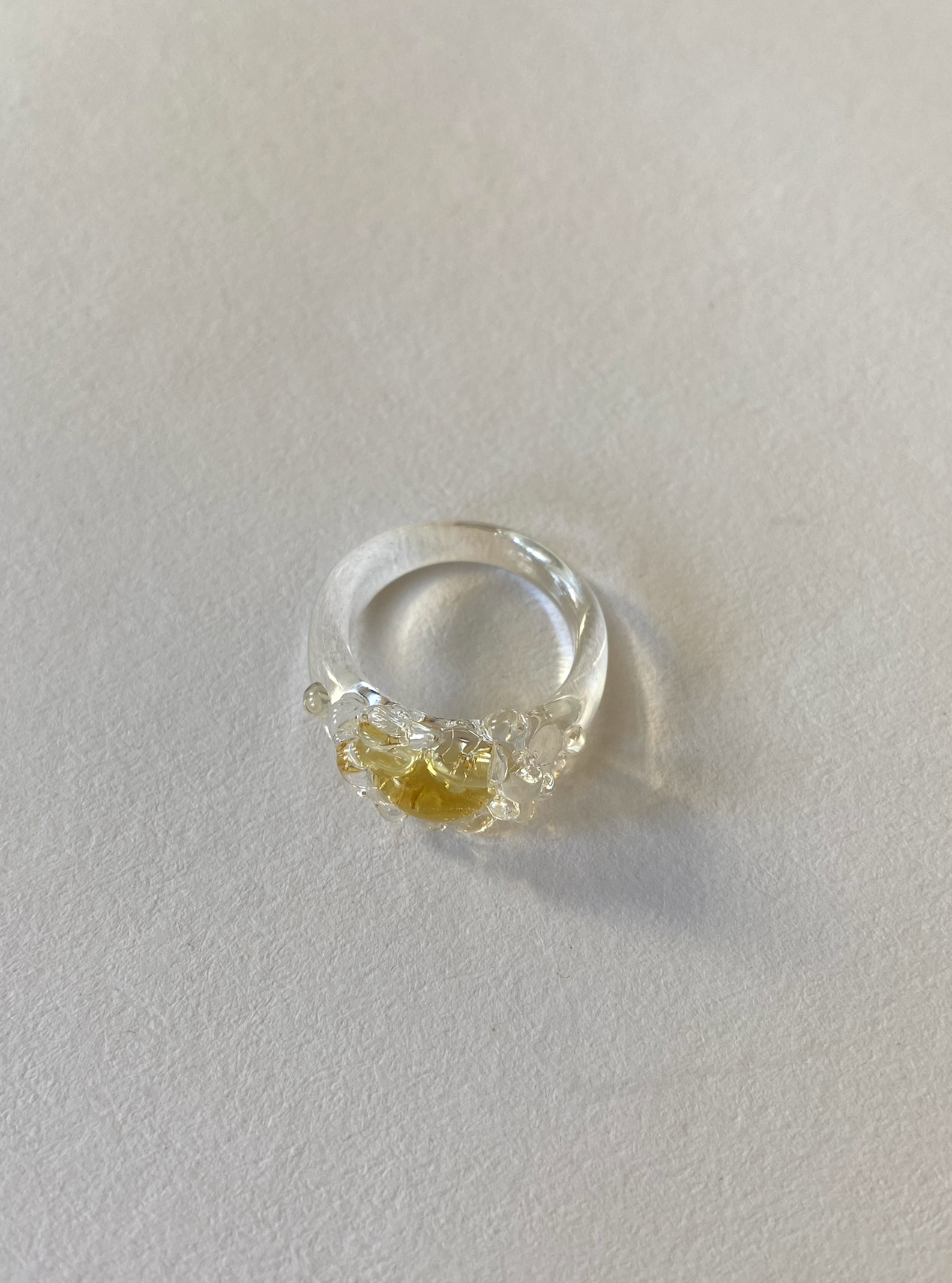 #002. Gluttony <3 Glass-blowing ring