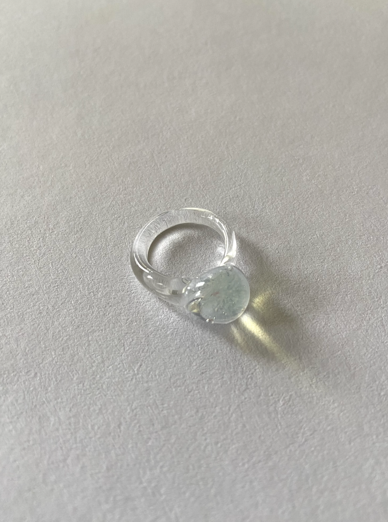 #001. Special Christmas Sloth <3 Glass-blowing ring