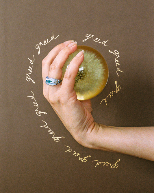 #005. Greed <3 Glass-blowing ring