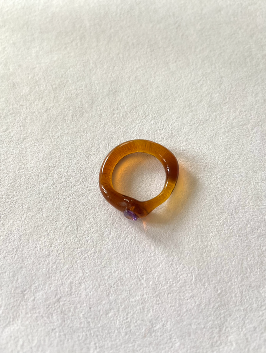 #005. Greed <3 Glass-blowing ring